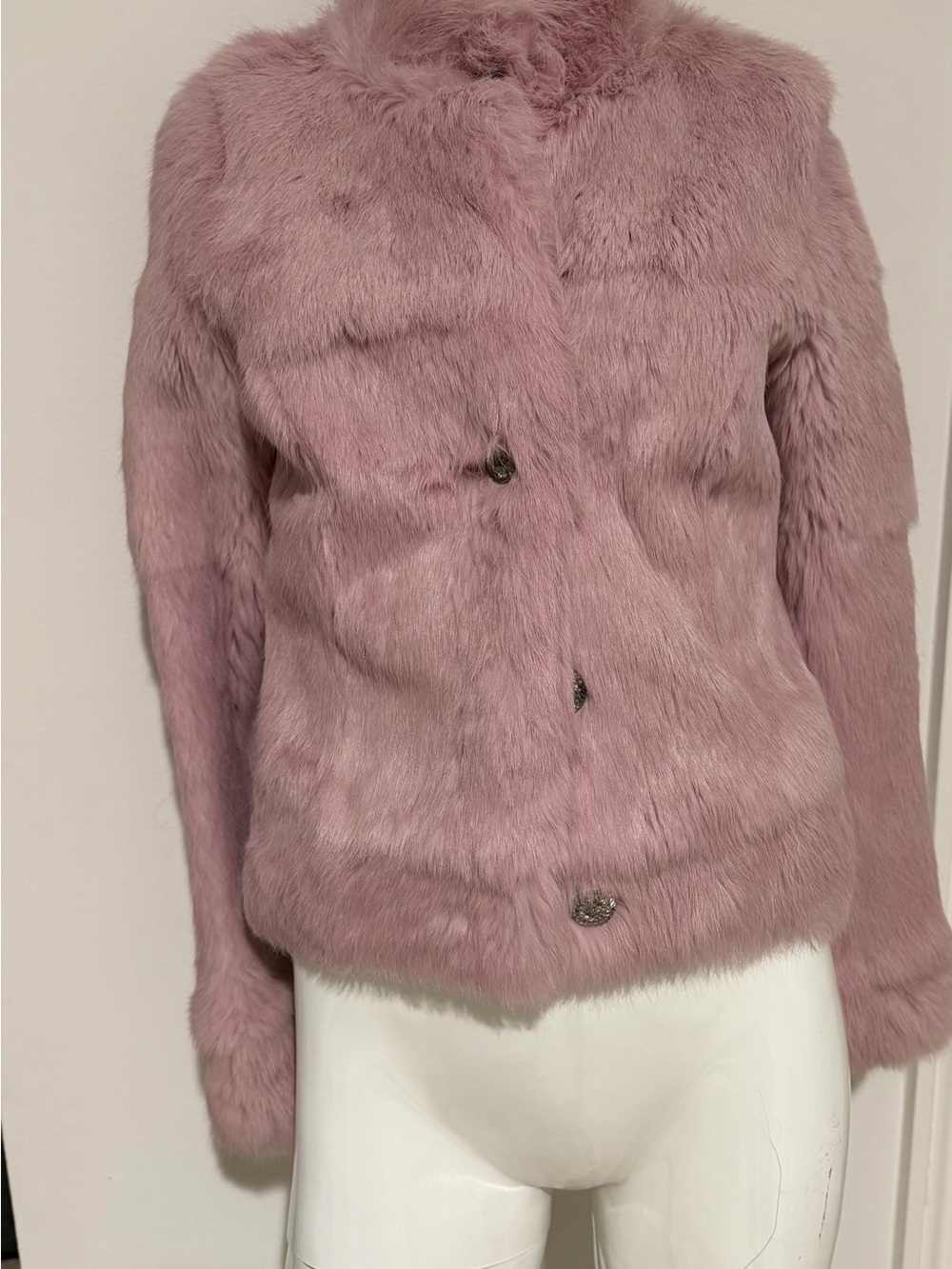Gorgeous John Carlisle Rabbit fur Jacket
